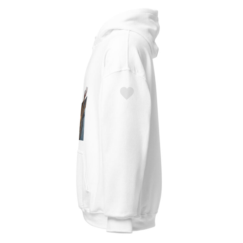 Sudadera con capucha, para mujer: “Salvándole la vida a un escalador” - Imagen 16