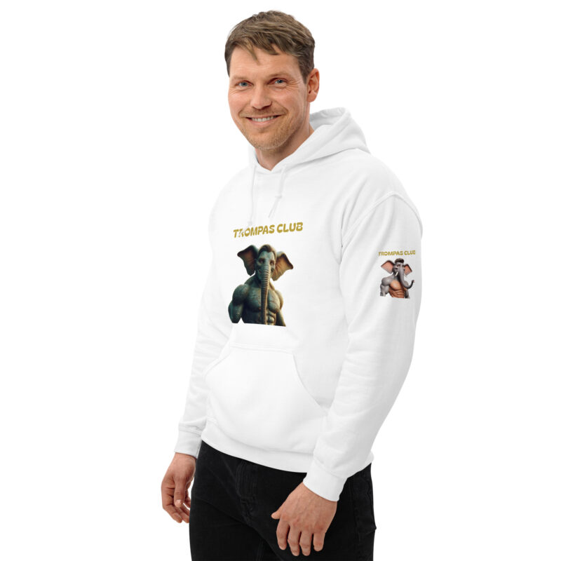 Sudadera con capucha, para hombre: “Trompas Club” - Imagen 16