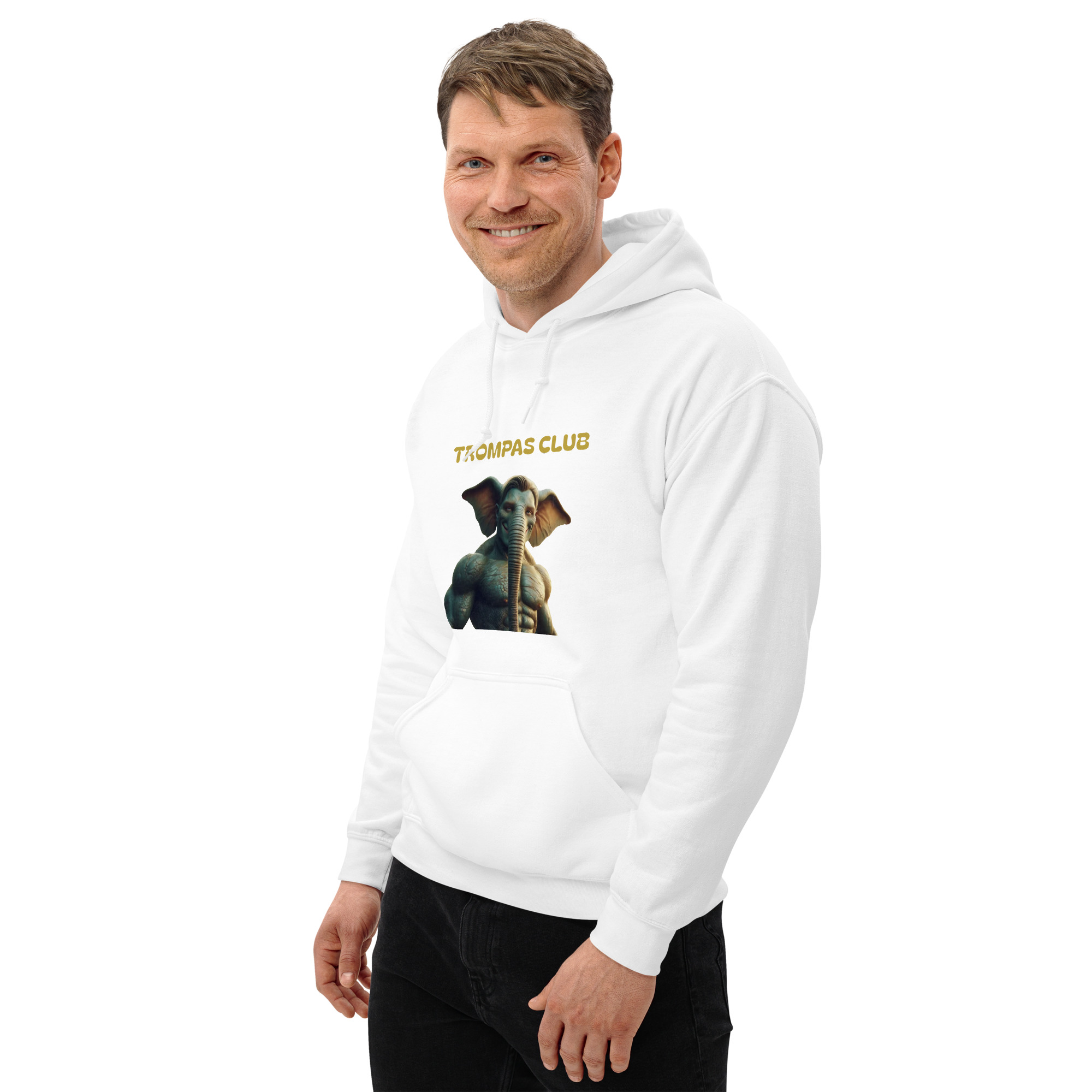 Sudadera con capucha, para hombre: “Trompas Club”. Envío incluido. - Imagen 16